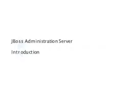 JBoss Administration Server
