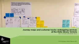 Journey maps and customer hacks: redesigning services at th