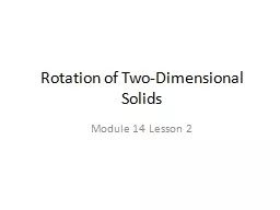 Rotation of Two-Dimensional Solids