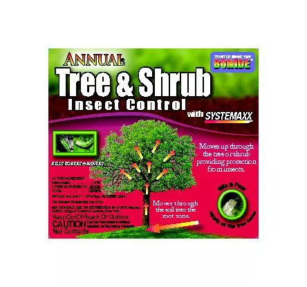 ANNUAL TREE & SHRUB Insect Control with SYSTEMAXX