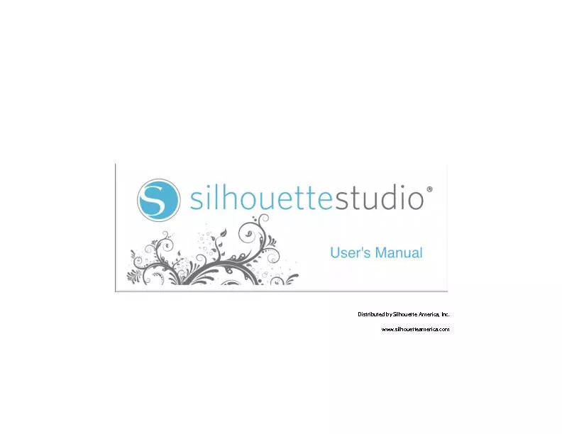 Distributed by Silhouette America, Inc.