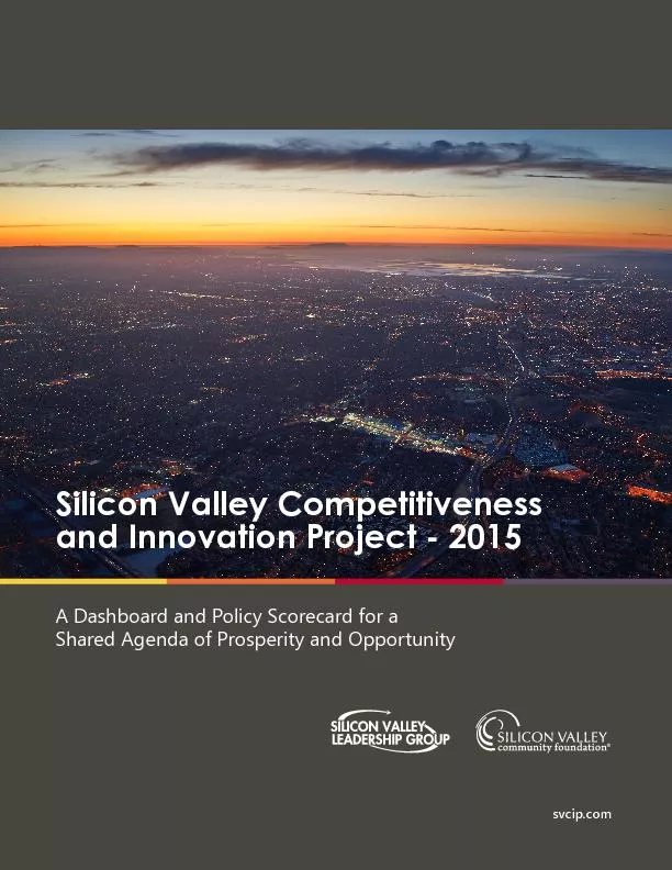 Silicon Valley Competitiveness