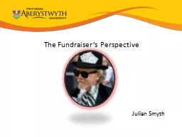 The Fundraiser’s Perspective
