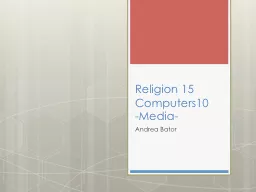 Religion 15 Computers10    -Media-