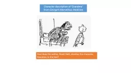 Character description of ‘Grandma’