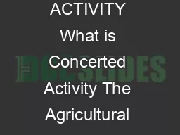 Agricultural Labor Relations Act Employee Questions  Answers CONCERTED ACTIVITY What is