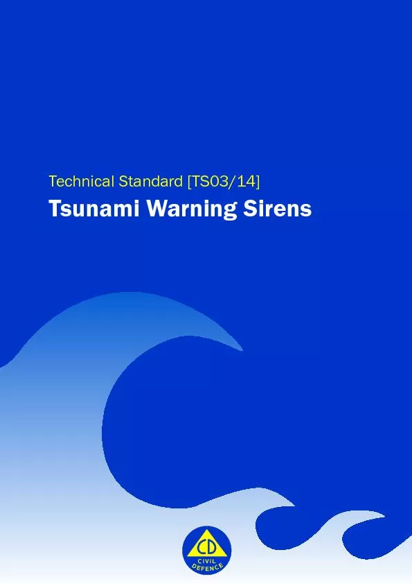 Technical Standard [TS03/14]