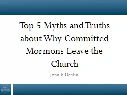 Top 5 Myths and Truths about Why