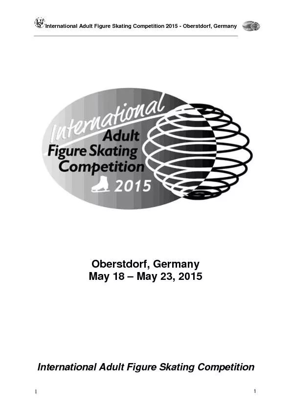 International Adult Figure Skating Competition 2015