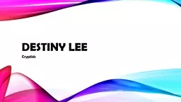 Destiny Lee