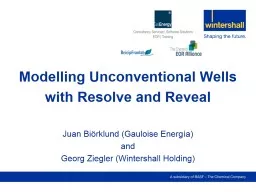 Modelling Unconventional Wells with Resolve and Reveal