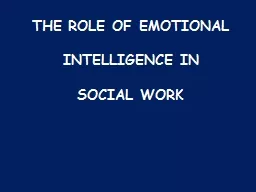 THE ROLE OF EMOTIONAL