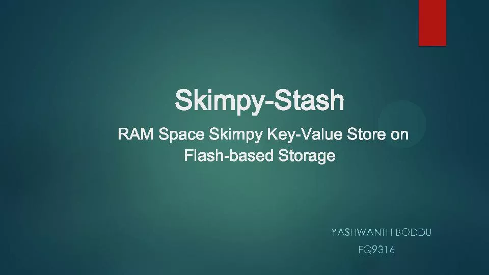 RAM Space Skimpy Key