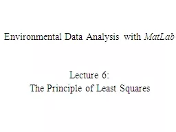 Environmental Data Analysis with