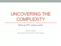Uncovering the Complexity
