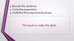 Preposition Practice
