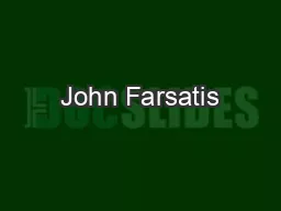 John Farsatis