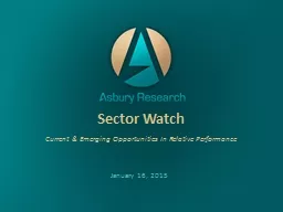 Sector Watch