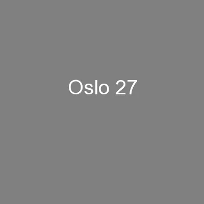 Oslo 27