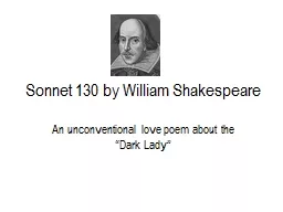Sonnet 130 by William Shakespeare