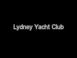 Lydney Yacht Club