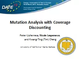 Mutation Analysis with Coverage Discounting