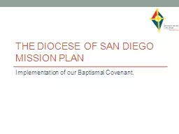 The diocese of San Diego