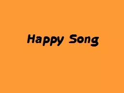 Happy Song