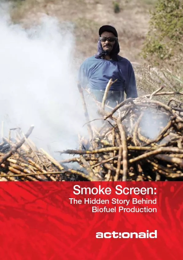 Smoke Screen:Biofuel Production