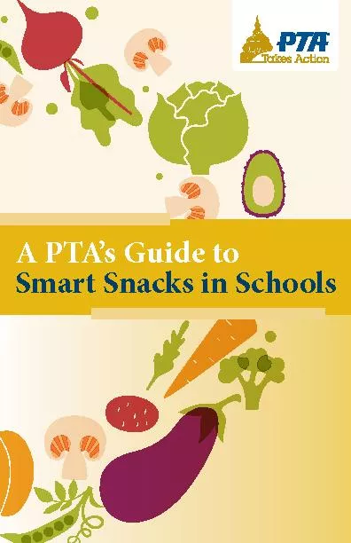 A PTA’s Guide to Smart Snacks in Schools