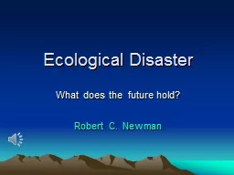 Ecological Disaster