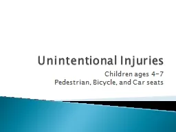 Unintentional Injuries