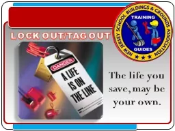 LOCK OUT/TAG OUT