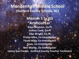 Mendenhall Middle School
