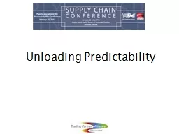 Unloading Predictability