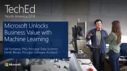 Microsoft Unlocks Business Value with Machine Learning