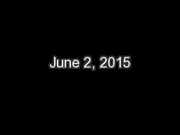 June 2, 2015