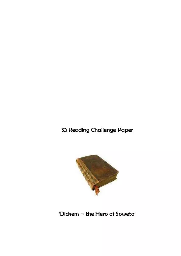 S3 Reading Challenge Paper