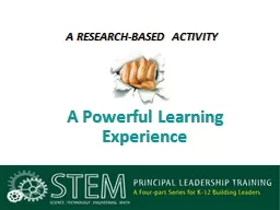A RESEARCH-BASED ACTIVITY