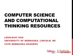 Computer Science and Computational  Thinking Resources