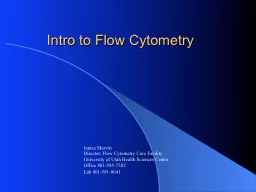 Intro to Flow Cytometry