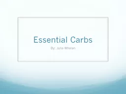 Essential Carbs