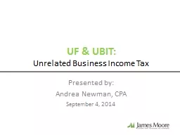 UF & UBIT: