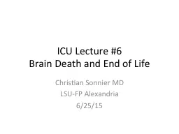 ICU Lecture #6
