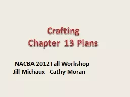 NACBA 2012 Fall Workshop