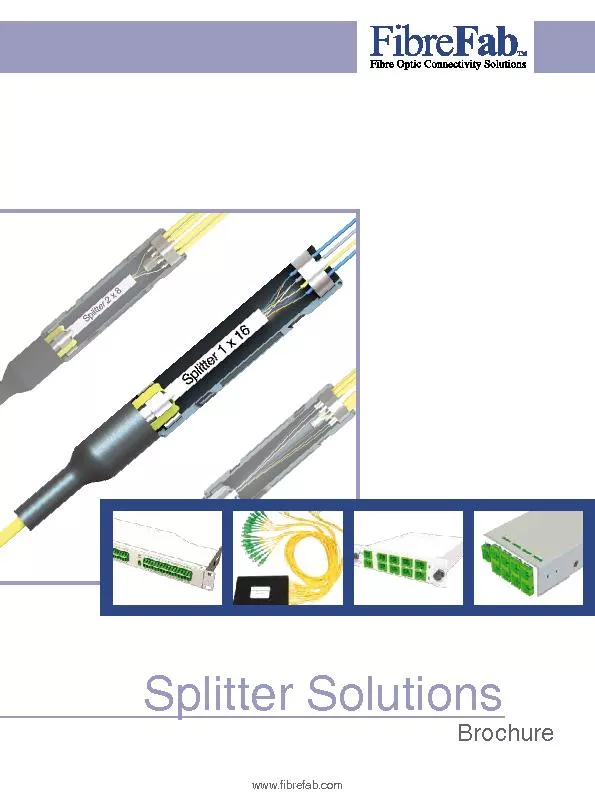 BrochureSplitter Solutions