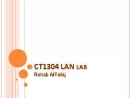 CT1304 LAN lab