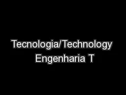 Tecnologia/Technology  Engenharia T