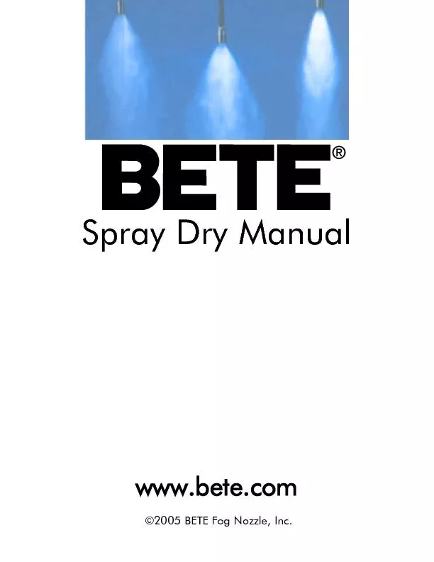 Spray Dry Manual    6