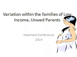 Variation within the Families of Low Income, Unwed Parents